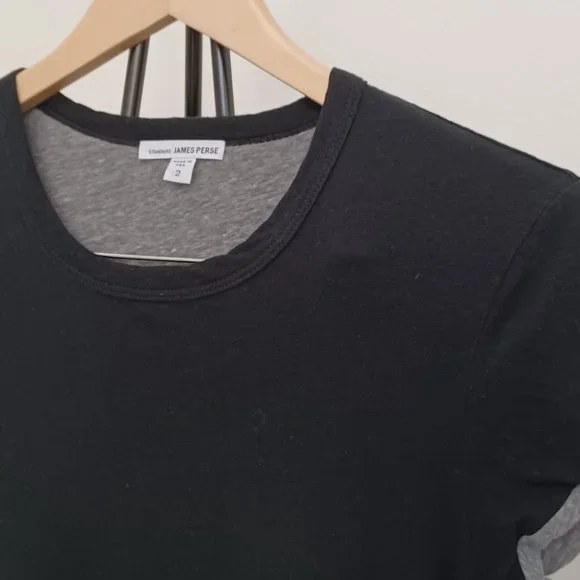 James Perse Standard Black Dress - Picture 5 of 5